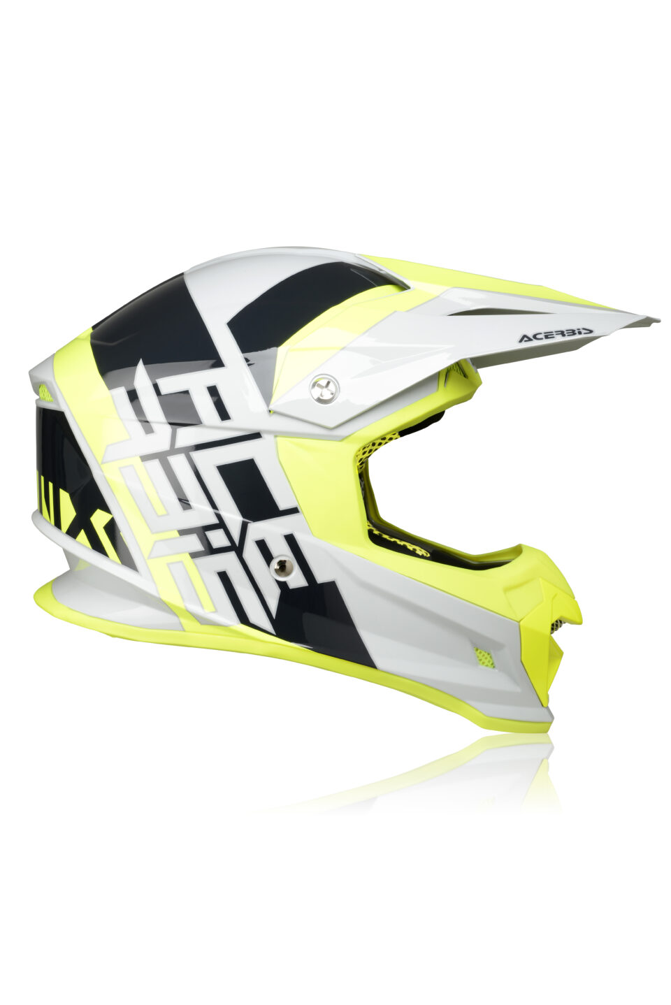 ACERBIS PROFILE 4 HELMET GREY/YELLOW 0022821.290.069- XXL