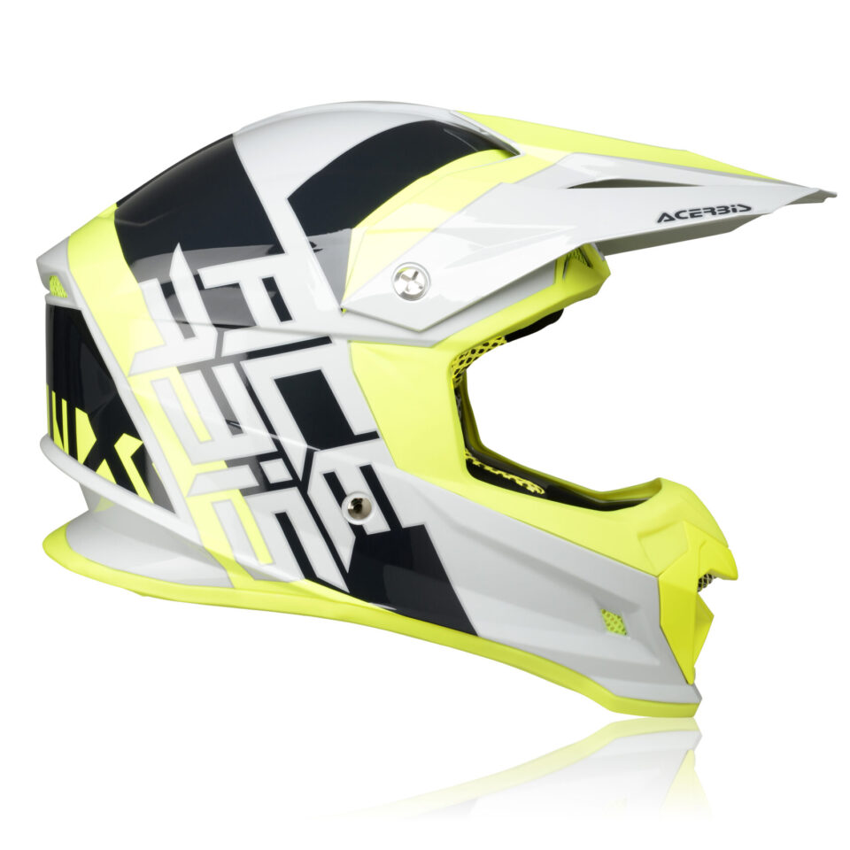 ACERBIS PROFILE 4 HELMET GREY/YELLOW 0022821.290.069- XXL