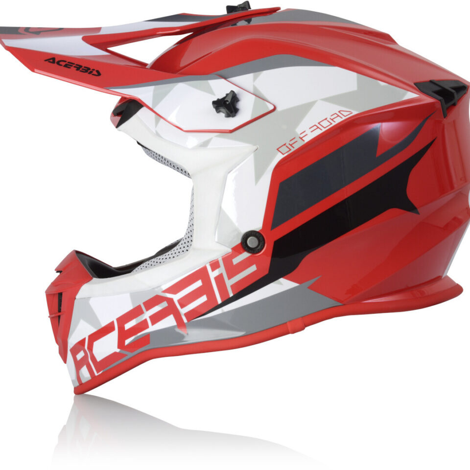 ACERBIS LINEAR HELMET RED/WHITE 0024473.343.062
