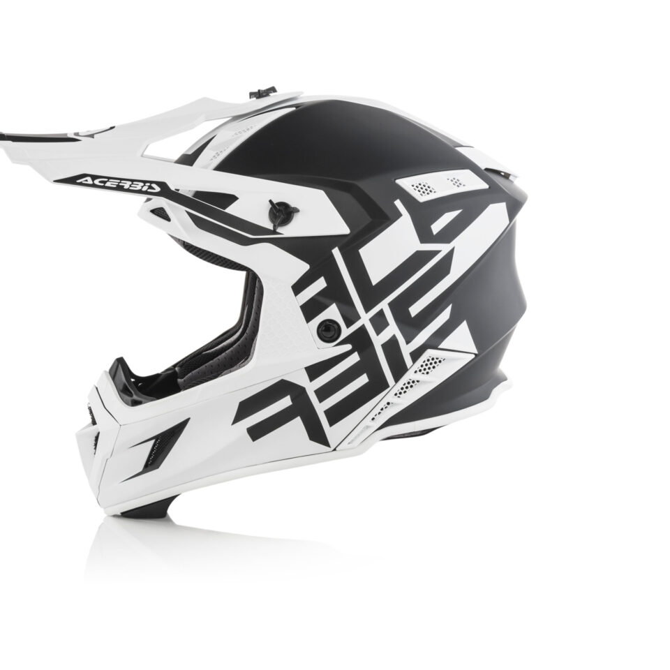 ACERBIS HELMET XPRO VTR BLACK/WHITE 0023451.315.061- XS