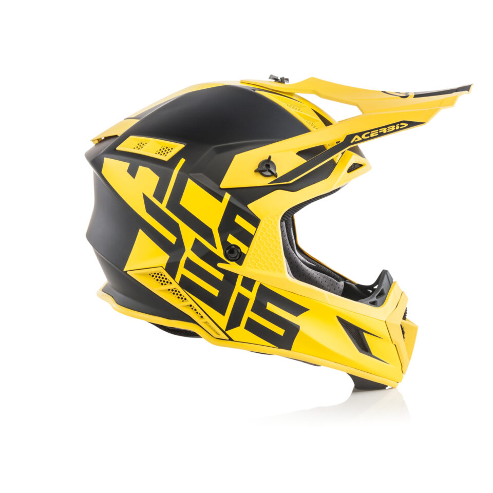 ACERBIS HELMET XPRO VTR BLACK/YELLOW 0023451.318.061- XS