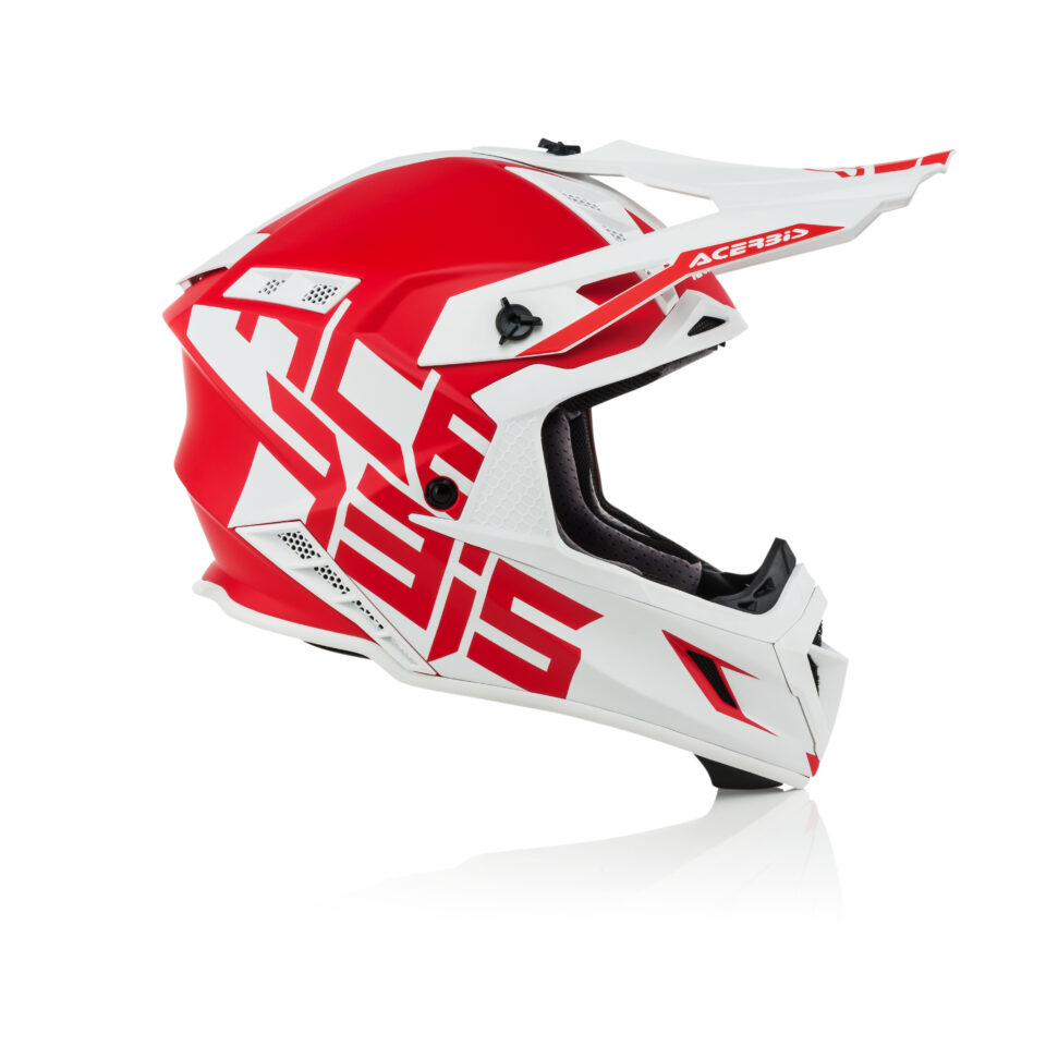 ACERBIS HELMET XPRO VTR RED/WHITE 0023451.343.061- XS