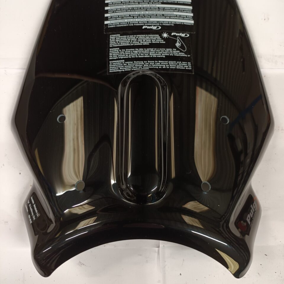 PUIG 9702N WINDSHIELD NAKED NEW GENERATION SPORT BLACK