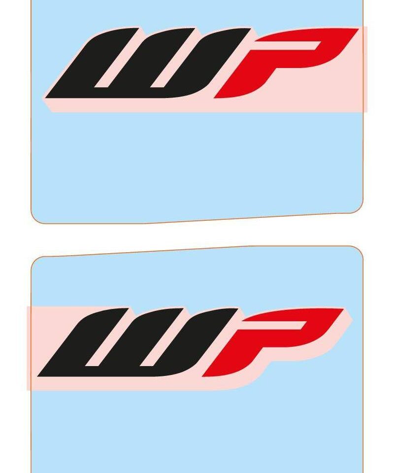 Protective fork sticker set
