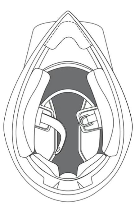 3PW240054506-AX9 Helmet Crown Padding-image