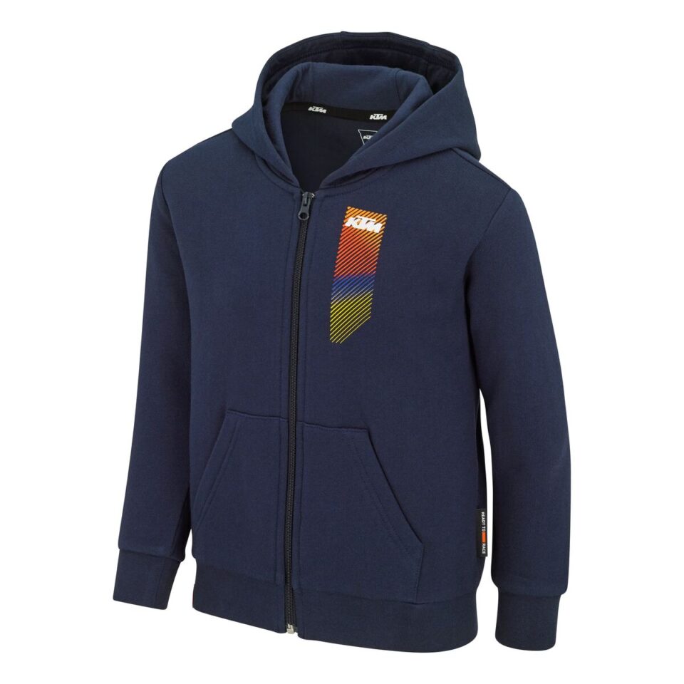 KIDS RACING ZIP HOODIE