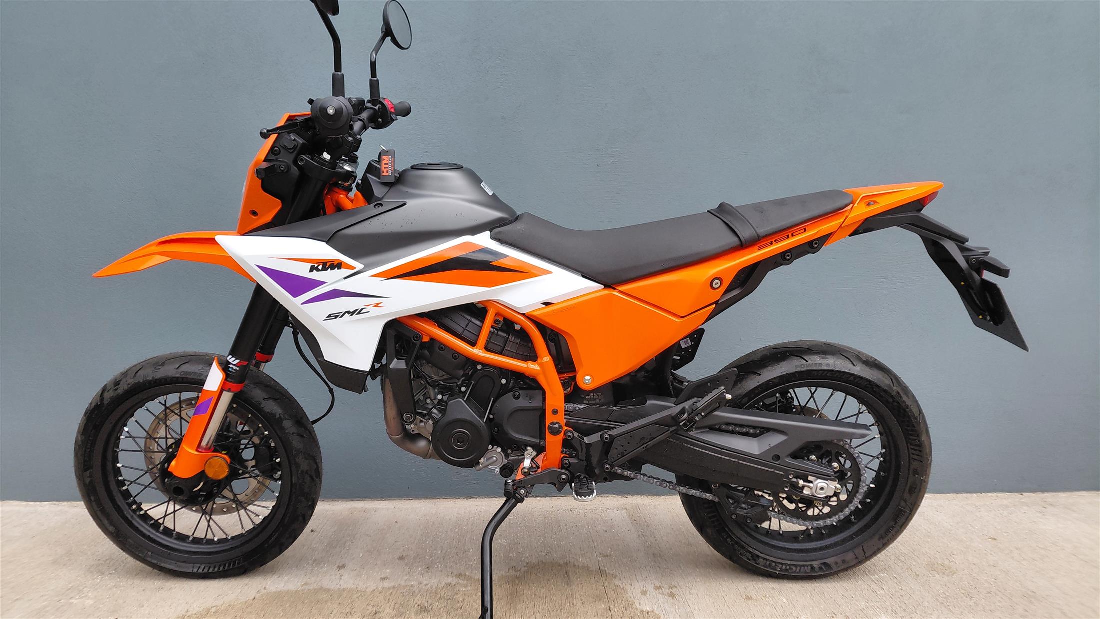 2025 KTM 390 SMC-R EX DEMO 48 MILES